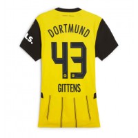 Ženski Nogometni dresi Borussia Dortmund Jamie Bynoe-Gittens #43 Domači 2024-25 Kratek Rokav